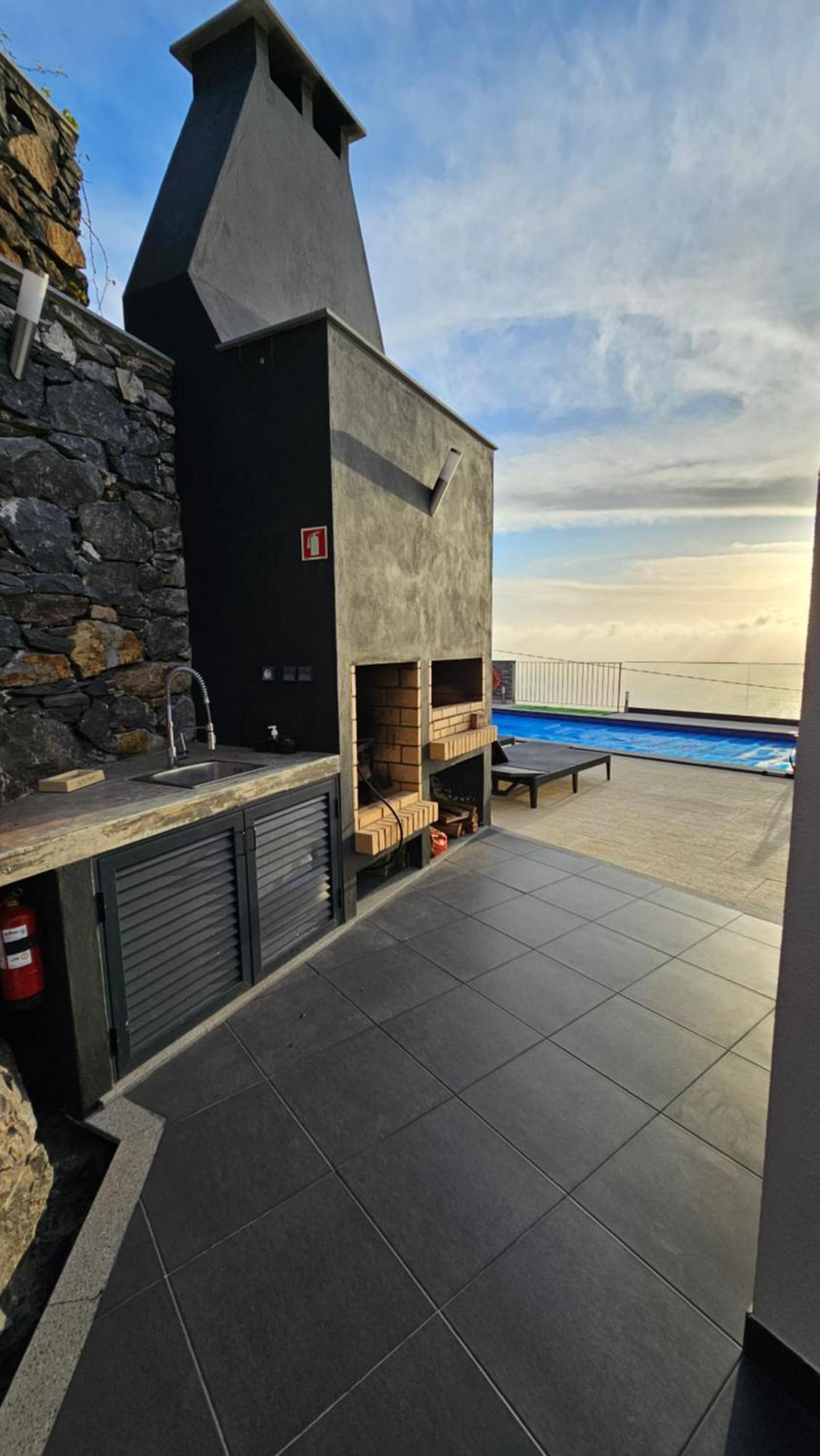 Majestic Seaview Villa Fajã da Ovelha Dış mekan fotoğraf